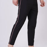 Rapid-Dry Sports Black Track Pant