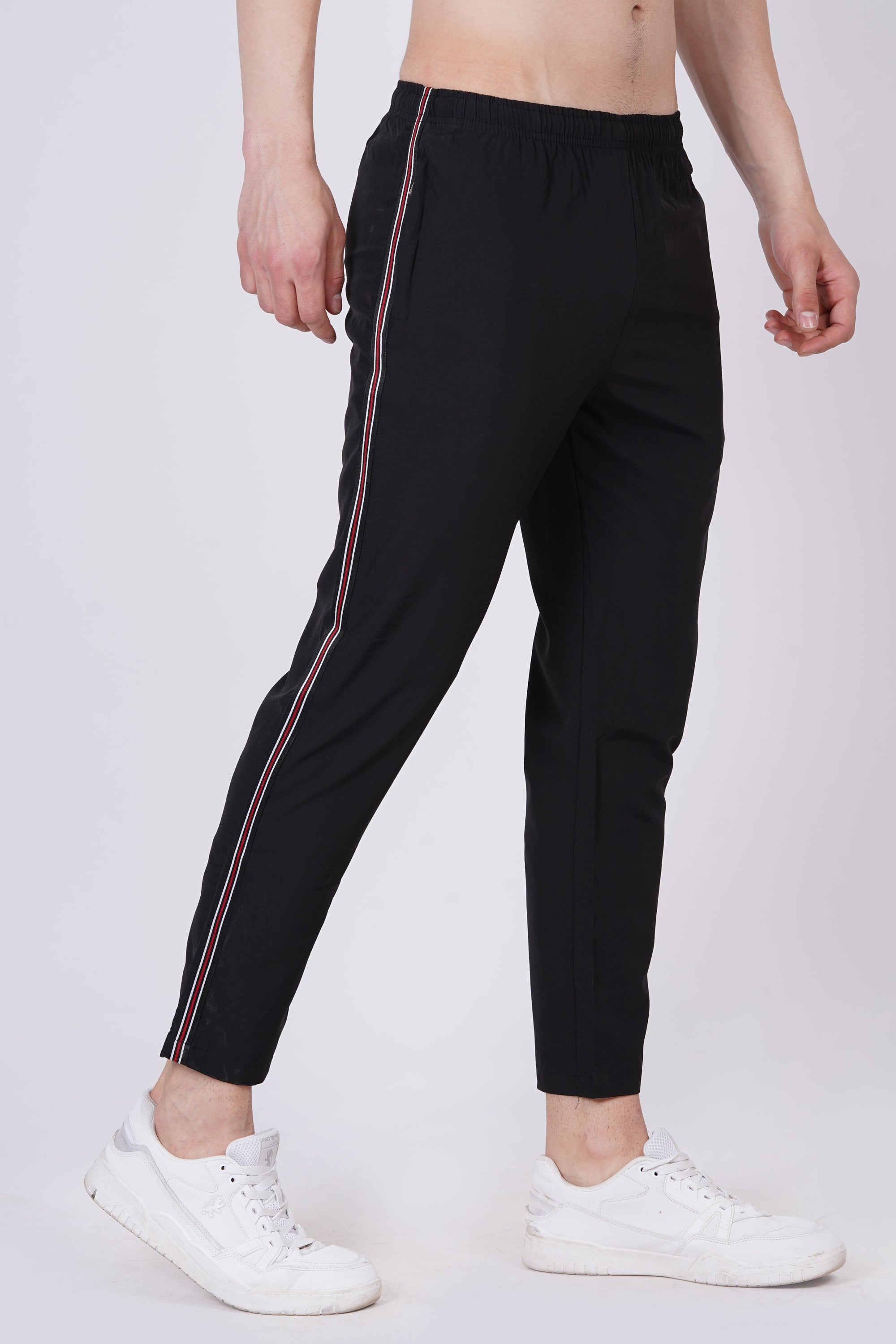 Rapid-Dry Sports Black Track Pant