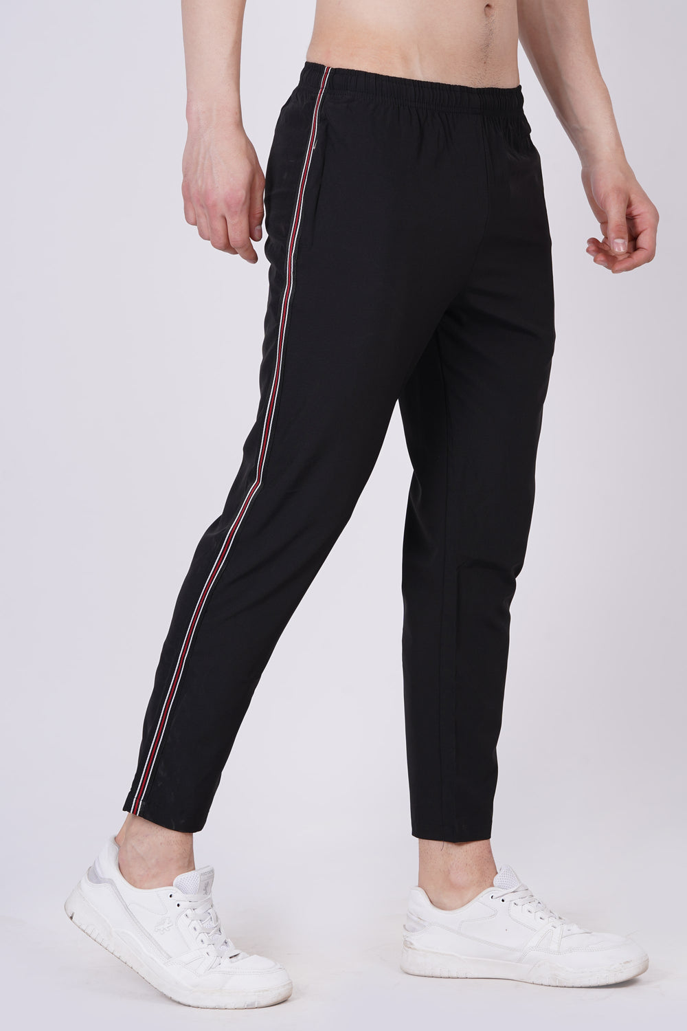 Rapid-Dry Sports Black Track Pant