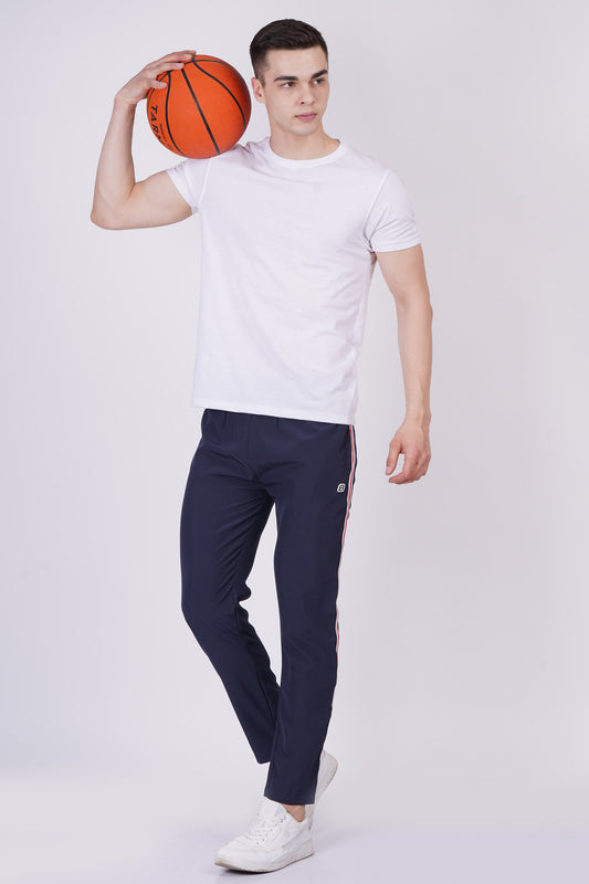Rapid-Dry Sports Blue Track Pant