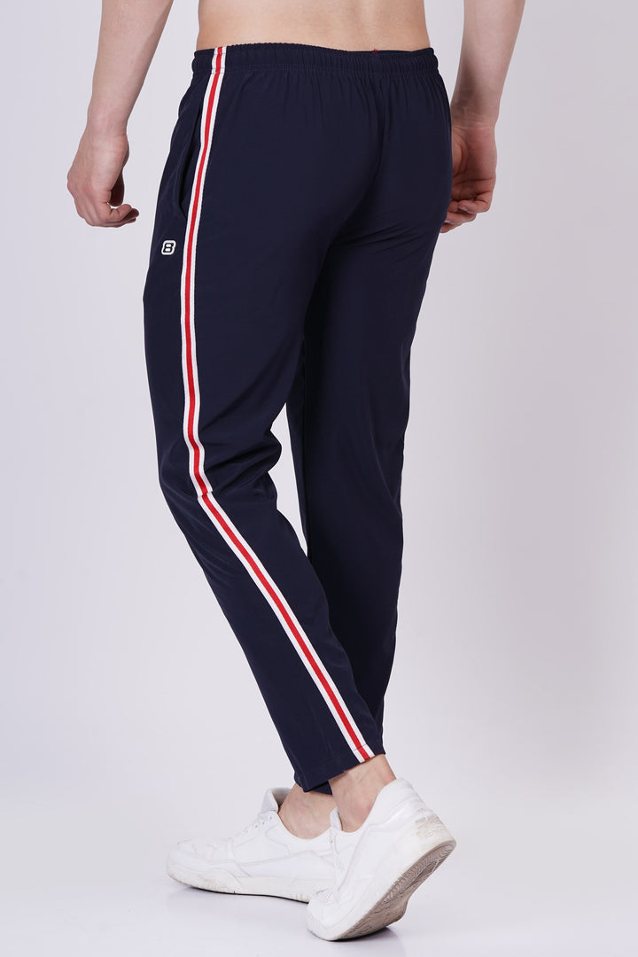 Combo Black/N.Blue Rapid-Dry Sports Track Pant
