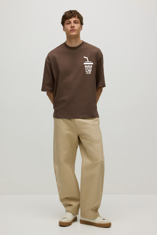 Coffe Time Oversized T-shirt