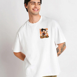 DragonBall White oversized T-shirt