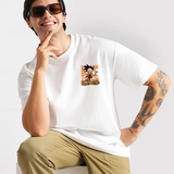 DragonBall White oversized T-shirt