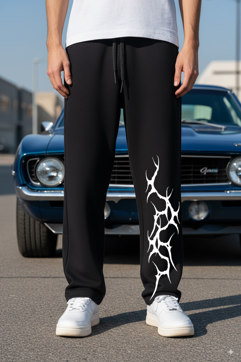 Dragon Spider  Black Jogger