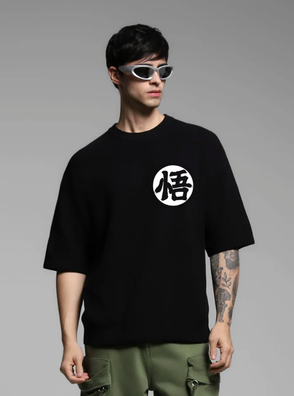 Goku Son Black oversized T-shirt