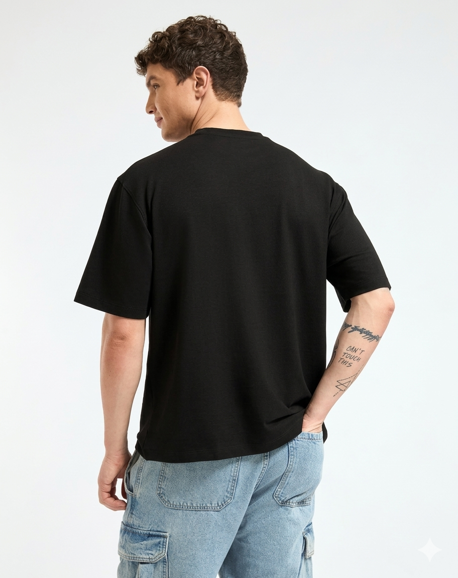 Oakland Black Oversized T-shirt