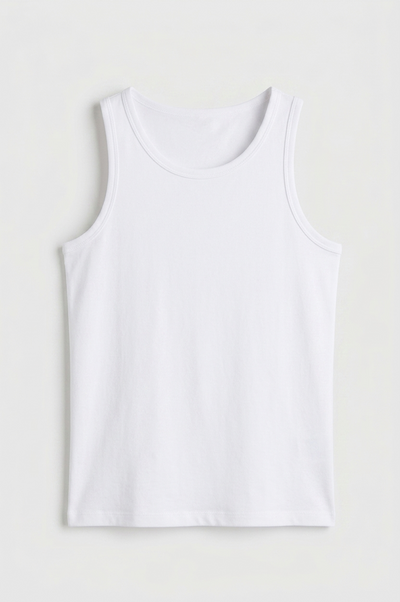 Tank Top: White