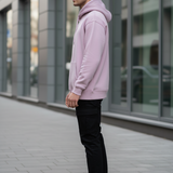 Classic Solid Hoodie: Light Lavender