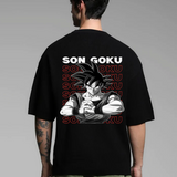 Goku Son Black oversized T-shirt