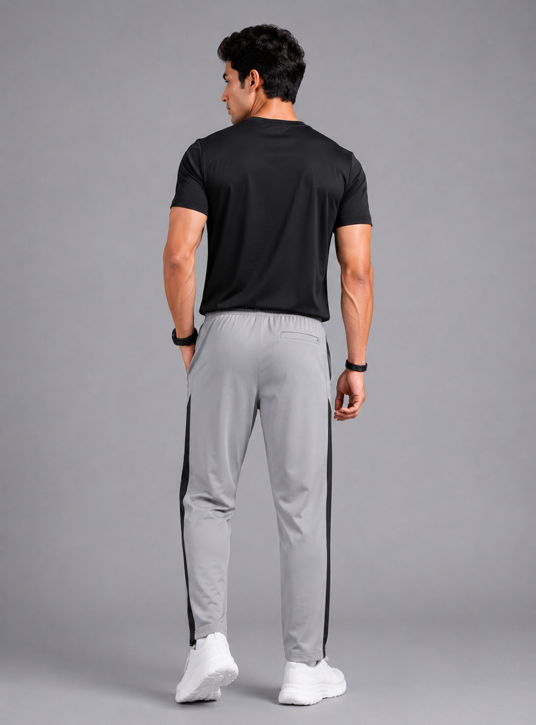 Men's Grey Active Day Out Trackpants