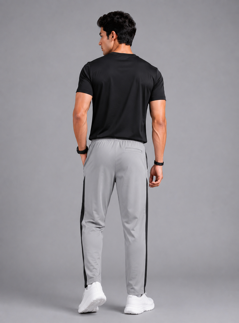 Men's Grey Active Day Out Trackpants