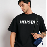 Hellstar Black oversized T-shirt