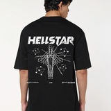 Hellstar Black oversized T-shirt