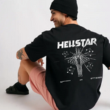 Hellstar Black oversized T-shirt
