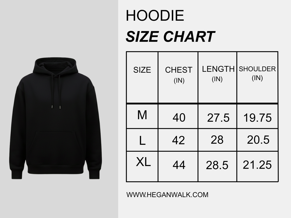 Black Solid Hoodie