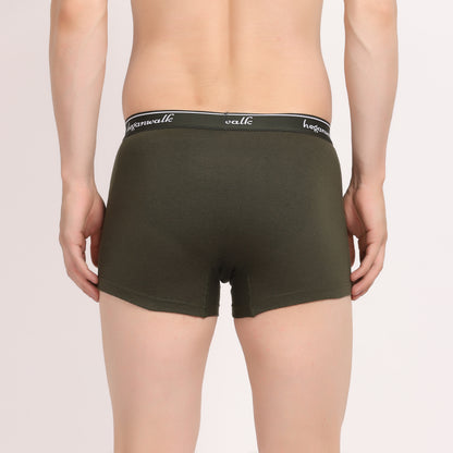 X POP Ultra Soft Trunk – Olive Green Solid