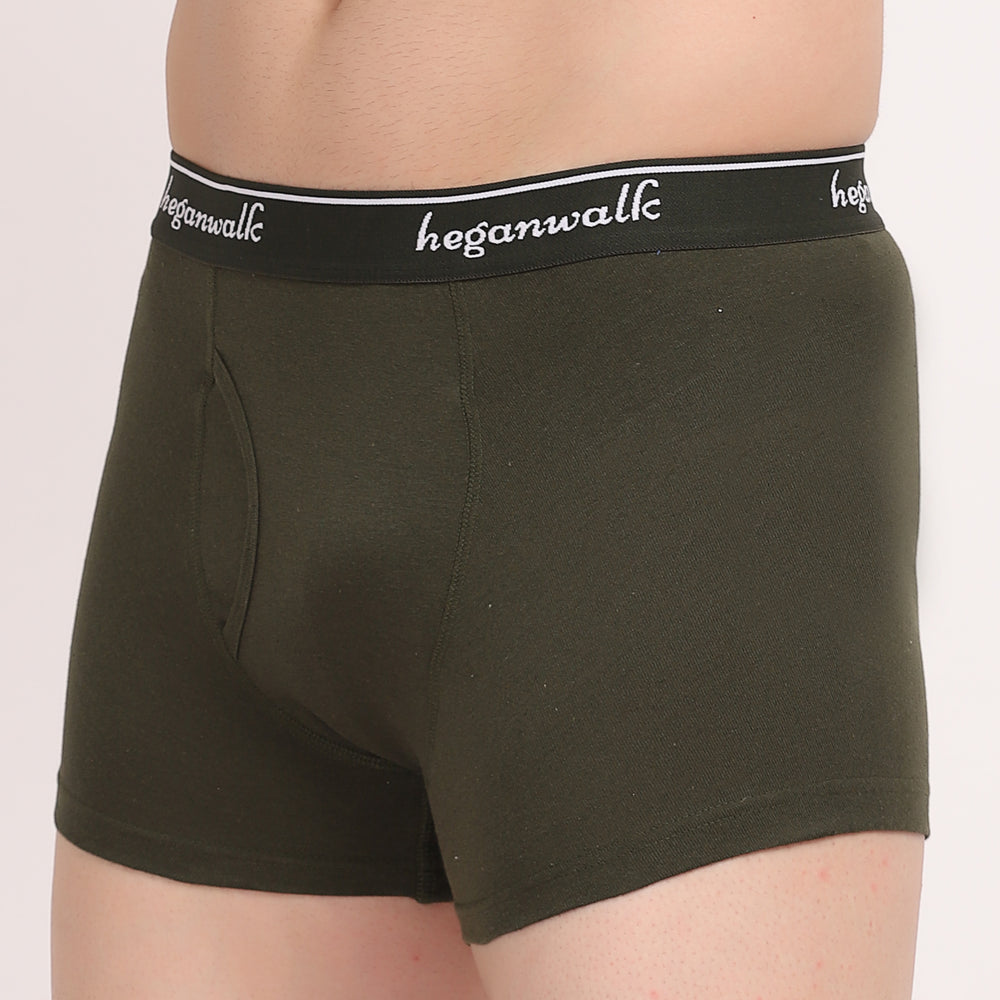 Heganwalk Pack of 5  Men's Pocket Trunks