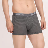 X-POP Printed Soft Trunks- Black/Grey Strips