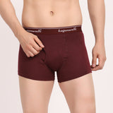 X-POP Mehroon/Black Trunks Pack Of 2 HW
