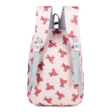 Walkbag Miami Print Pink Backpack