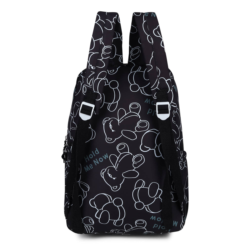 Walkbag Flamenco Printed Black Backpack