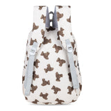 Walkbag Miami Print Cream Brown Backpack