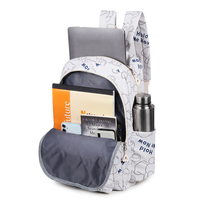 Walkbag Flamenco Printed Grey Backpack