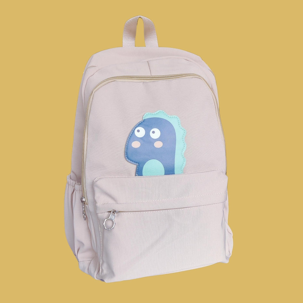 DinoPop Walkbag – The cutest beige backpack for your everyday adventures!