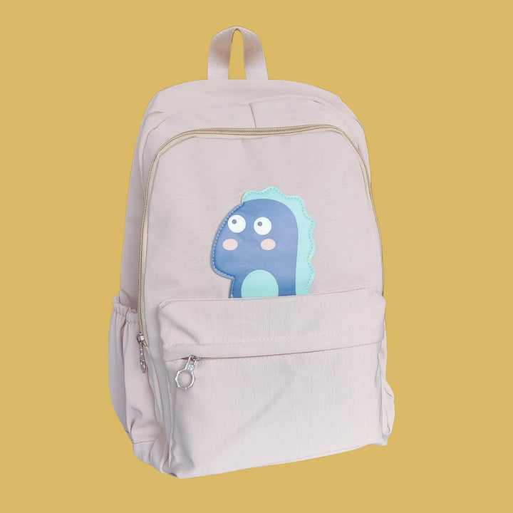DinoPop Walkbag – The cutest beige backpack for your everyday adventures!