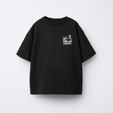 Kokusaa Black Oversized T-shirt