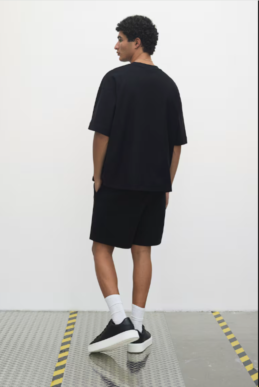 Goku Anime Black Oversized T-shirt