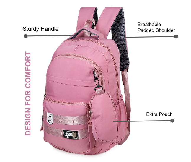 Walkbag Evelyn Pink Backpack