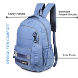 Walkbag Evelyn Blue Backpack