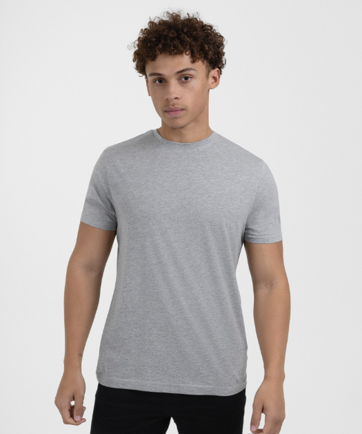 Grey, White and Black Pack Of 3 T-Shirt