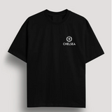 CHELSEA BLACK OVERSIZED T-SHIRT