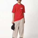 LEWIS HAMILTON RED OVERSIZED T-SHIRT