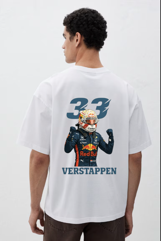 33 VERASTAPPEN OVERSIZED T-SHIRT