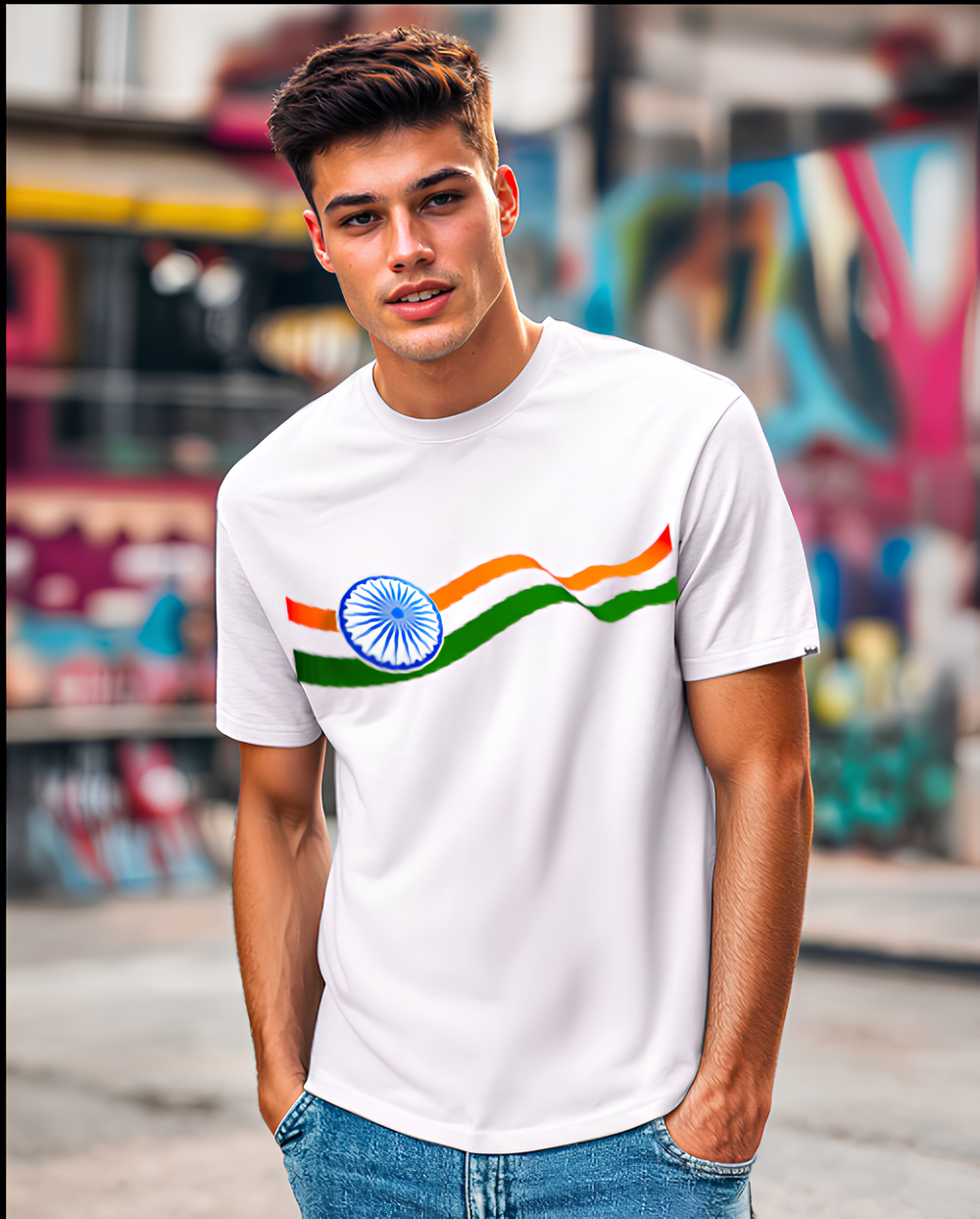 Independence White T-shirt