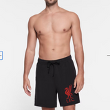 Men's Black LFC Oversized Shorts