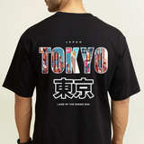 Tokyo Black Oversized T-shirt