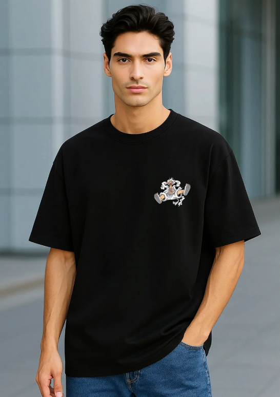 Nika Gear 5 Black Oversized T-shirt