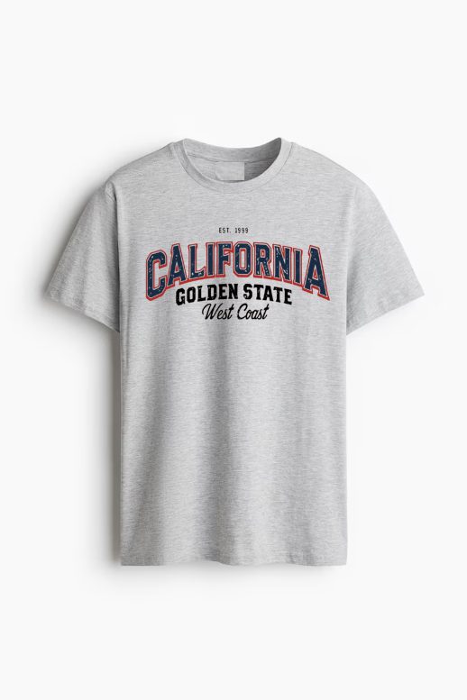 California Grey Classic T-shirt