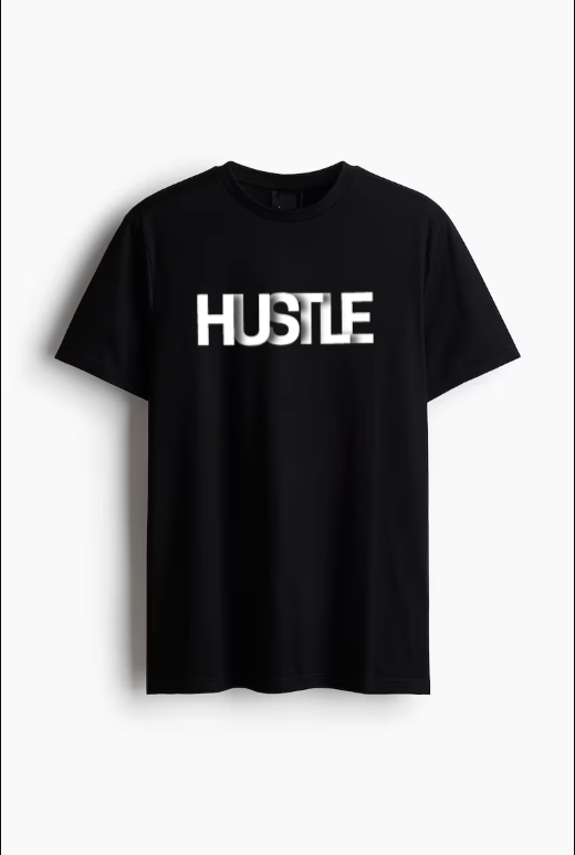 Hustle Black T-shirt