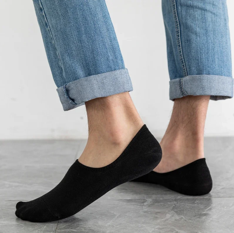 Combo Solid Ankle Socks 5 Pairs