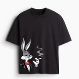 Tom Black Oversized T-shirt