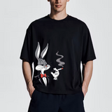 Tom Black Oversized T-shirt