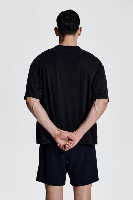 Tom Black Oversized T-shirt