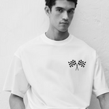 Formula 1 White Oversized t-shirt