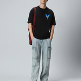 Paradise Black oversized T-shirt